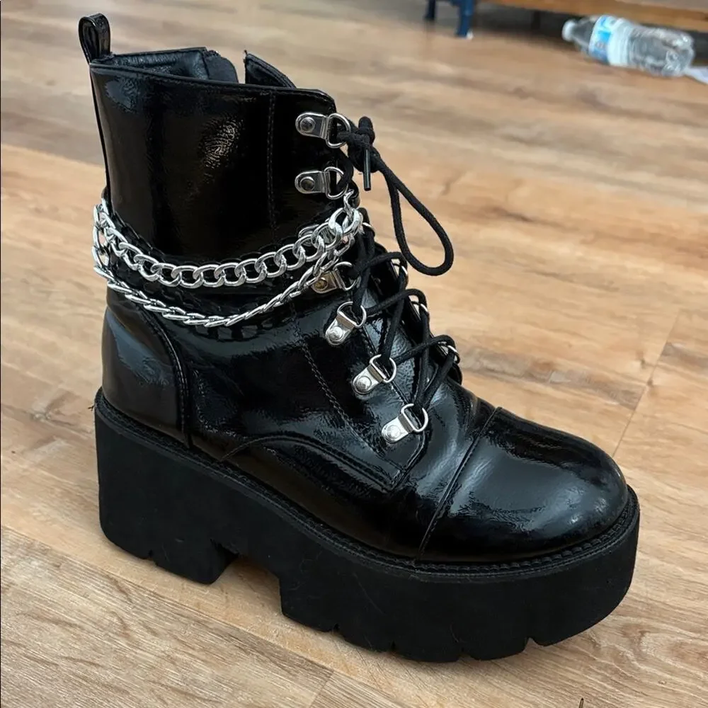 Chunky bikercore platforms - Picture 1 of 8